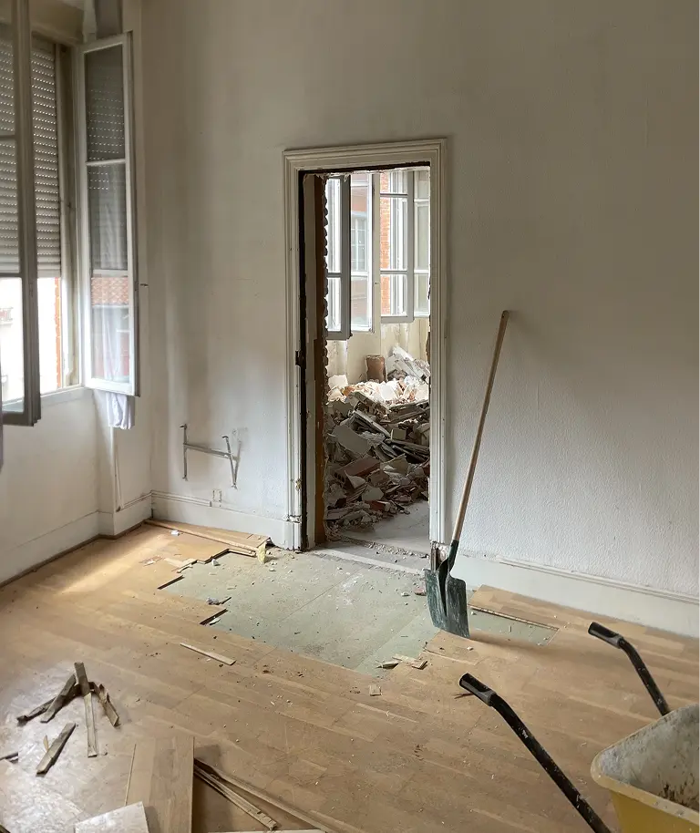 Projet Saint-Michel  - Rénovation d'un appartement par Stone Architecture